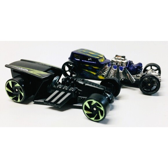 2 Set Hot Wheels Chevy Z-Rod Street Spider Creeper Race Cars 2012 2015 Collector - Picture 2 of 16